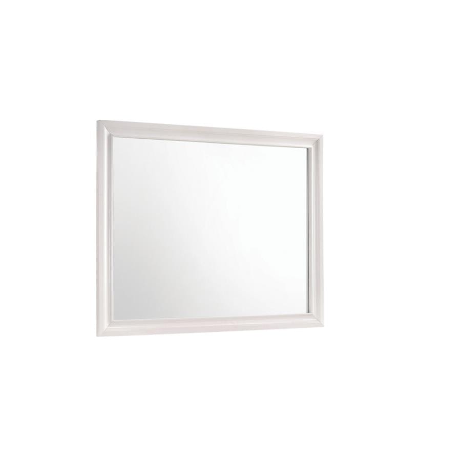 Miranda Rectangular Mirror White