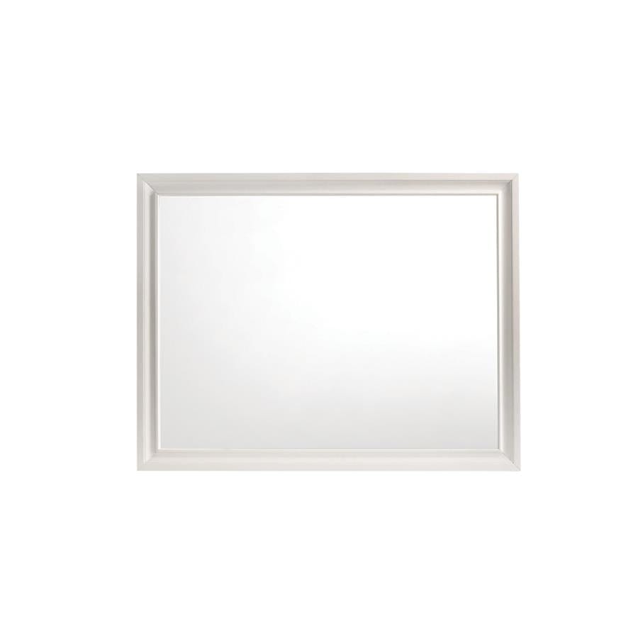 Miranda Rectangular Mirror White