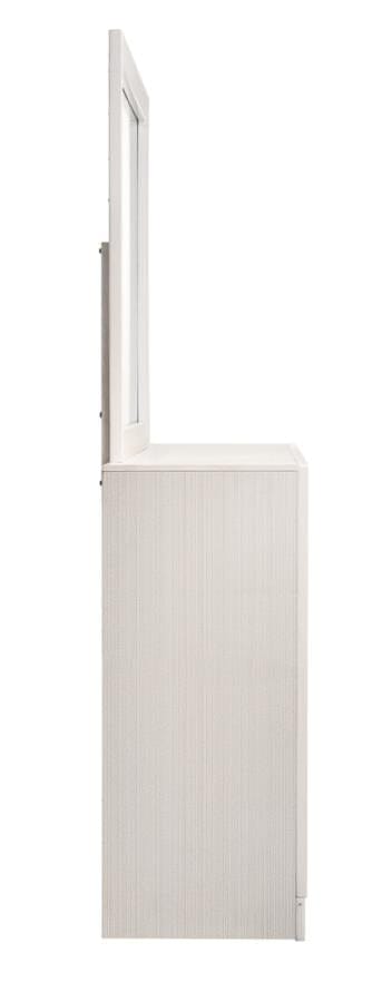 Miranda Rectangular Mirror White