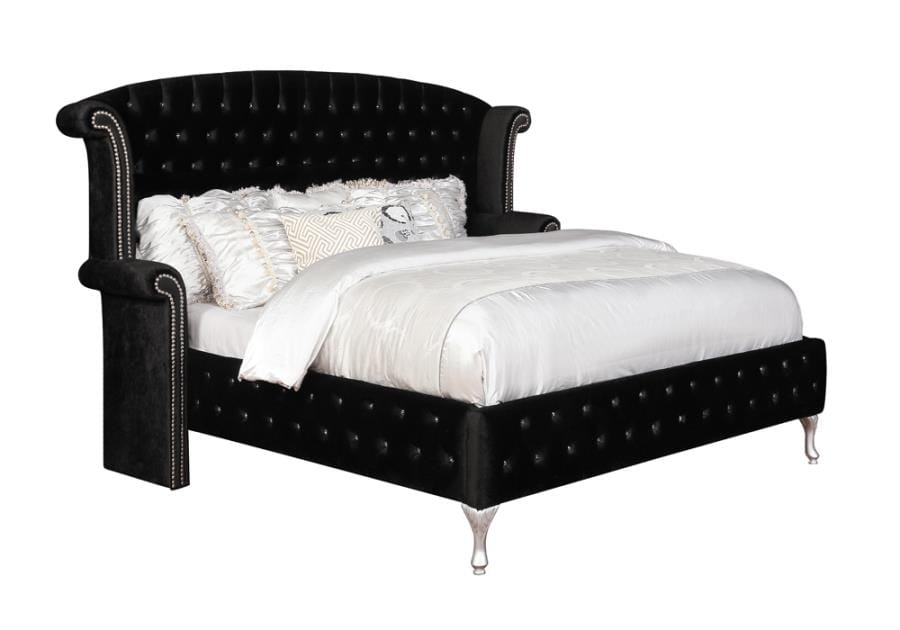 Deanna 5-piece Eastern King Bedroom Set Black