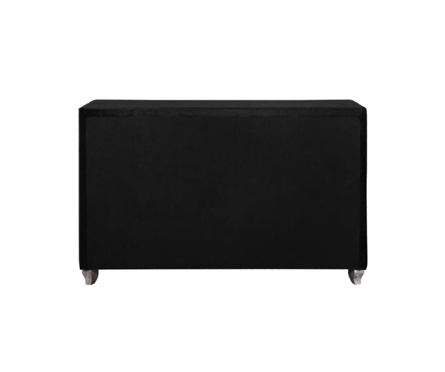 Deanna 7-drawer Rectangular Dresser Black