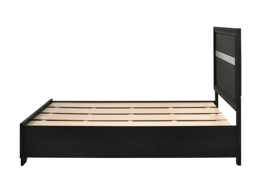 Miranda Full Storage Bed Black