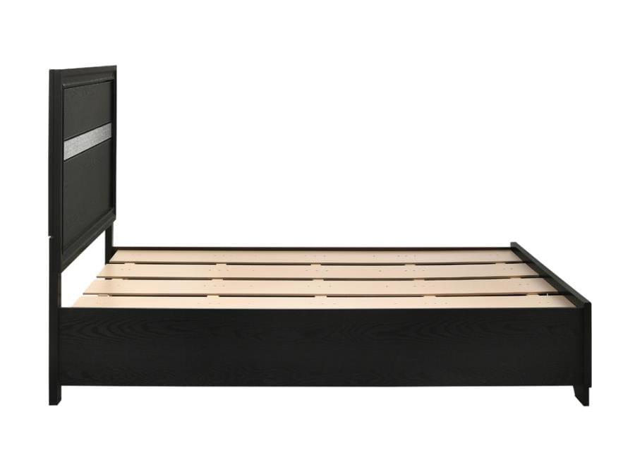 Miranda Full Storage Bed Black