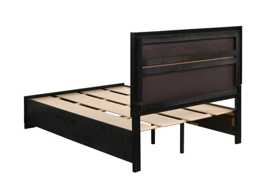 Miranda Full Storage Bed Black