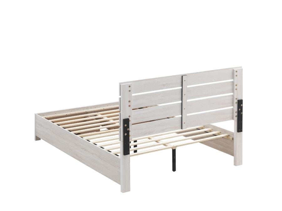 Brantford Queen Storage Bed Coastal White