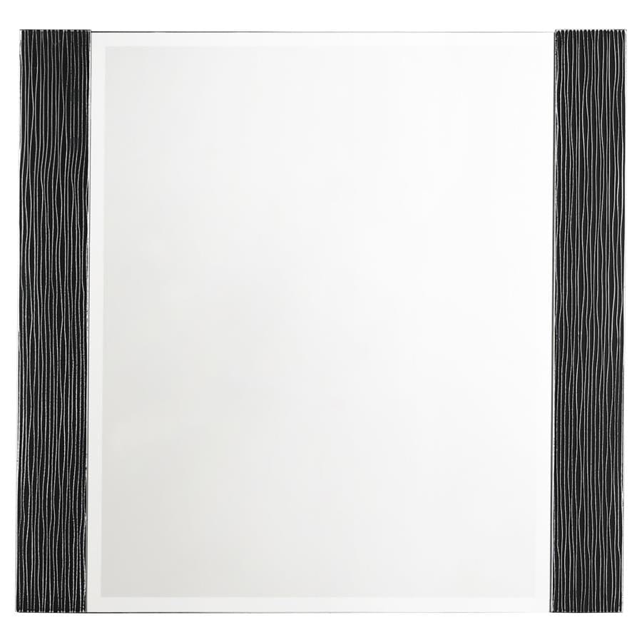 Blacktoft Rectangle Dresser Mirror Black