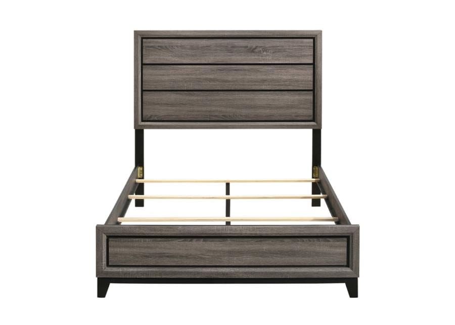 Watson Full Panel Bed Grey Oak