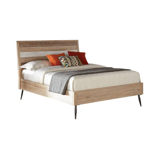 Marlow Eastern King Platform Bed Rough Sawn Multi