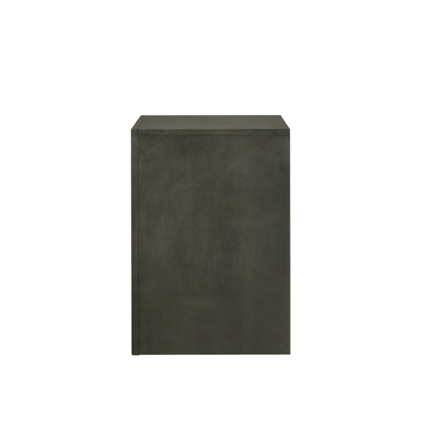 Serenity 2-drawer Nightstand Mod Grey