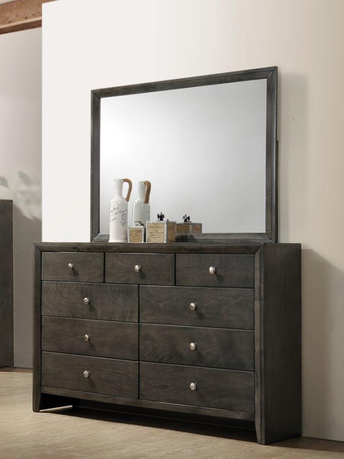 Serenity 9-drawer Dresser Mod Grey
