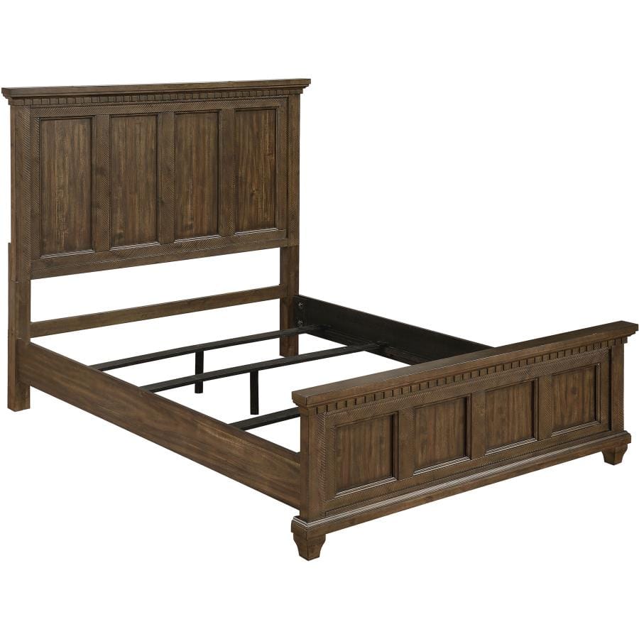 Bennington Rectangular Bedroom Set Acacia Brown