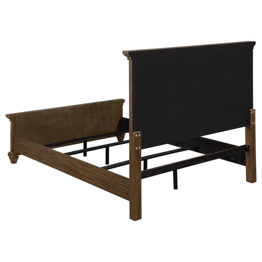 Bennington Rectangular Bed Acacia Brown