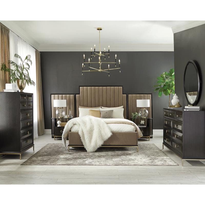 Formosa Eastern King Bedroom Set Americano