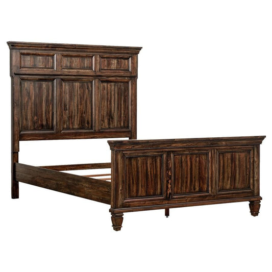 Avenue Queen Panel Bed Weathered Burnished Brown