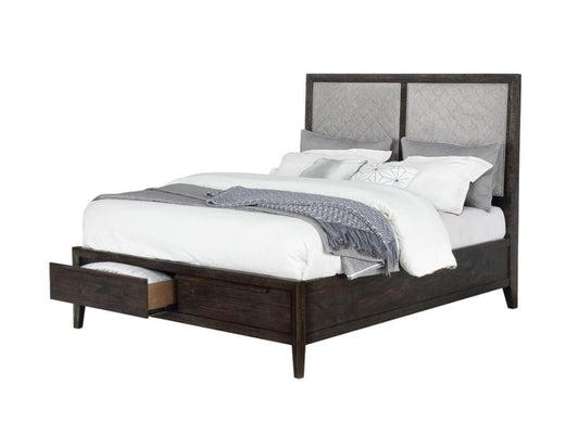 Malvern Queen Storage Bed French Press and Oatmeal