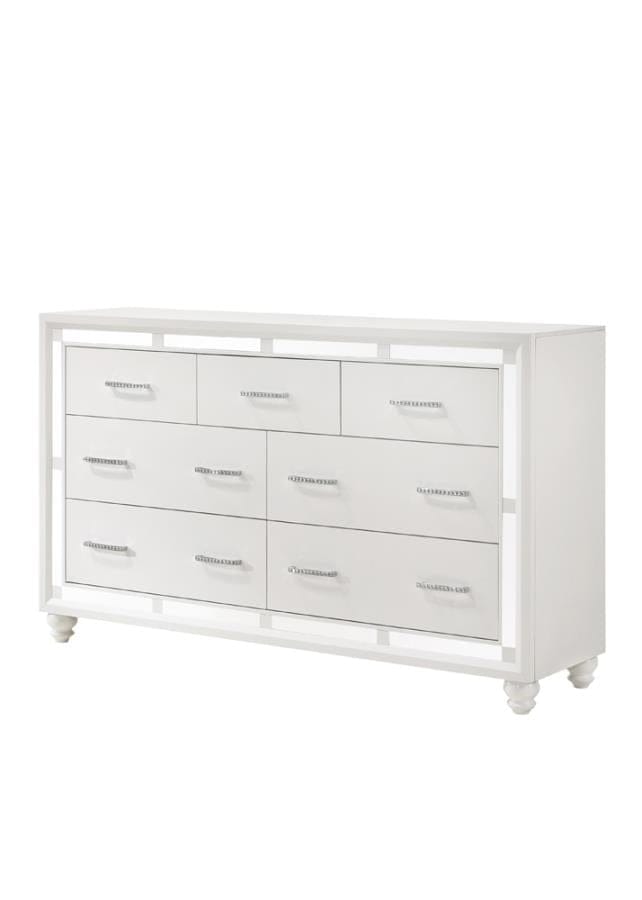 Whitaker 7-drawer Dresser White