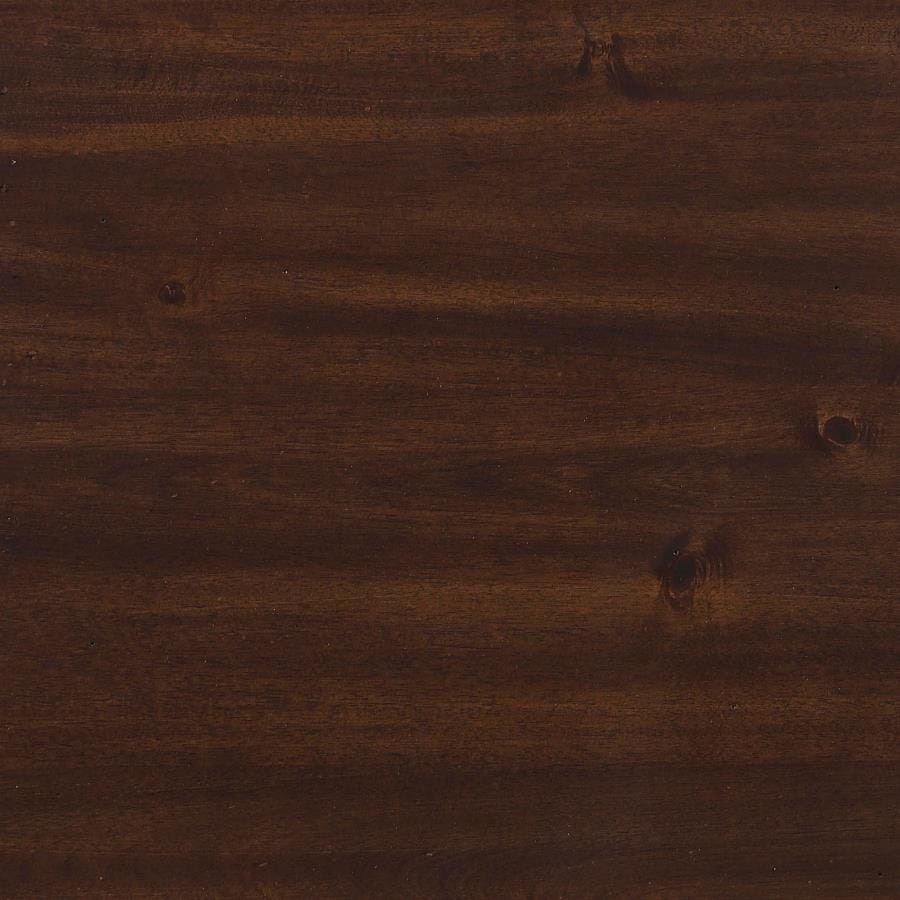 Hillcrest 5-drawer Chest Dark Rum and White