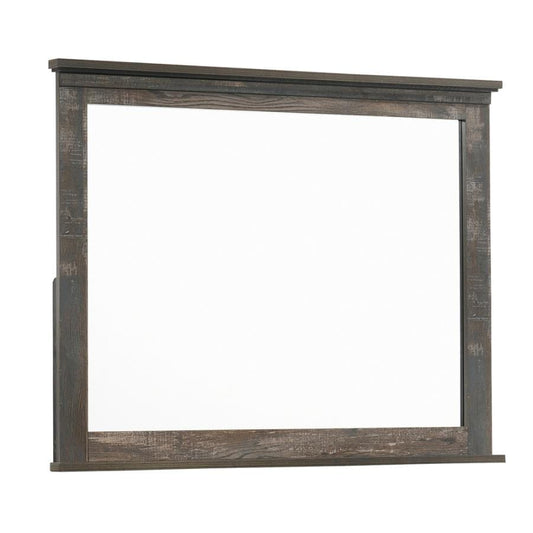 Ridgedale Dresser Mirror Weathered Dark Brown