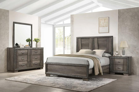 QUEEN BED 4 PC SET