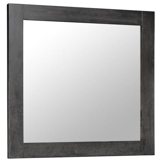 Lorenzo Rectangular Mirror Dark Grey