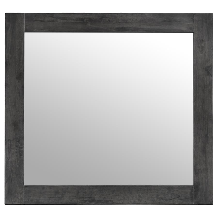 Lorenzo Rectangular Mirror Dark Grey