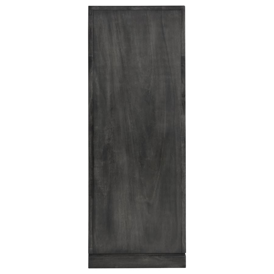 Lorenzo 5-drawer Chest Dark Grey