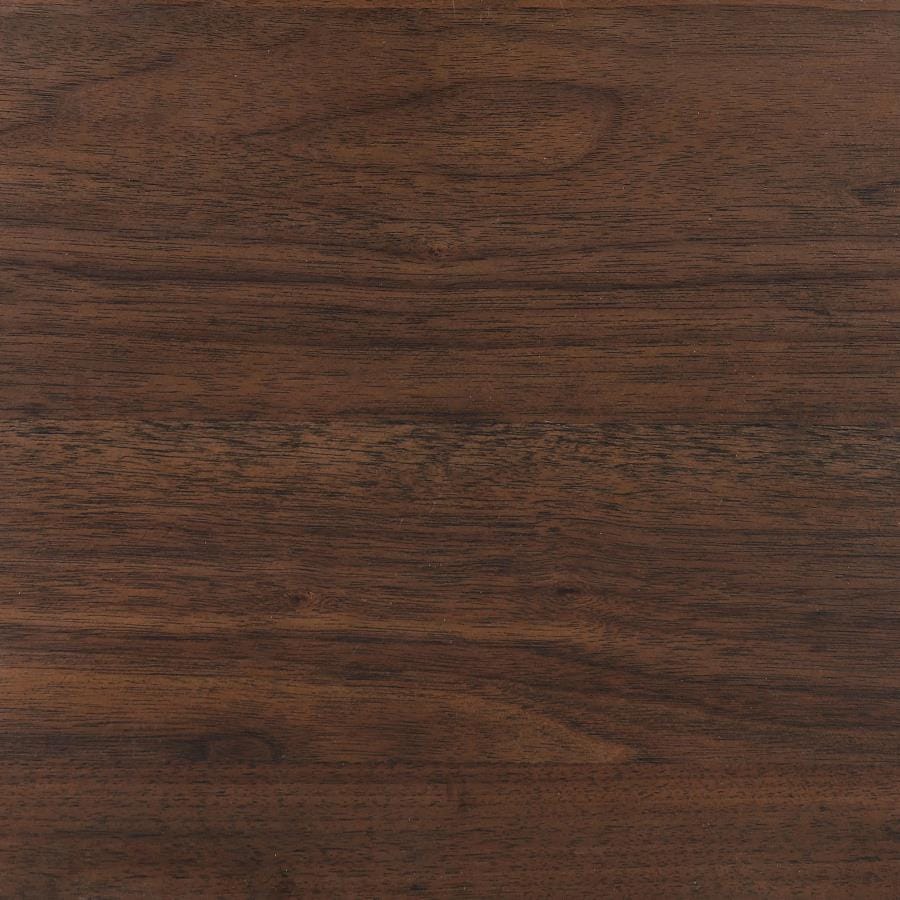 Azalia 2-drawer Nightstand Black and Walnut