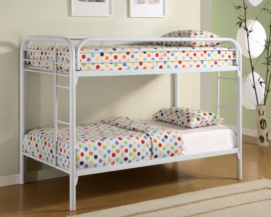 Morgan Twin over Twin Bunk Bed White