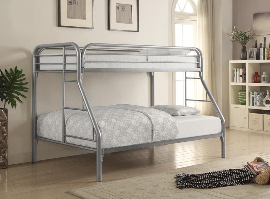 Morgan Twin over Full Bunk Bed Silver