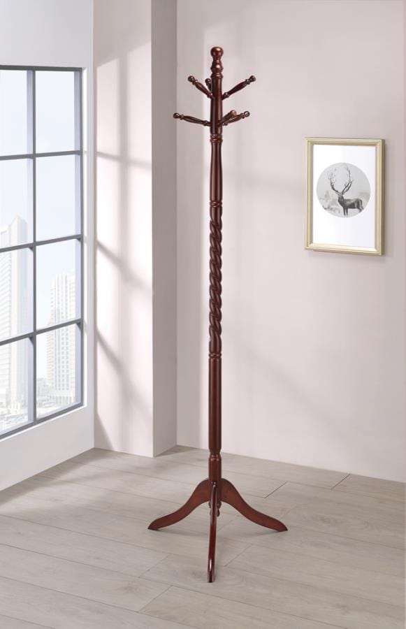 Riona 2-tier Coat Rack Merlot