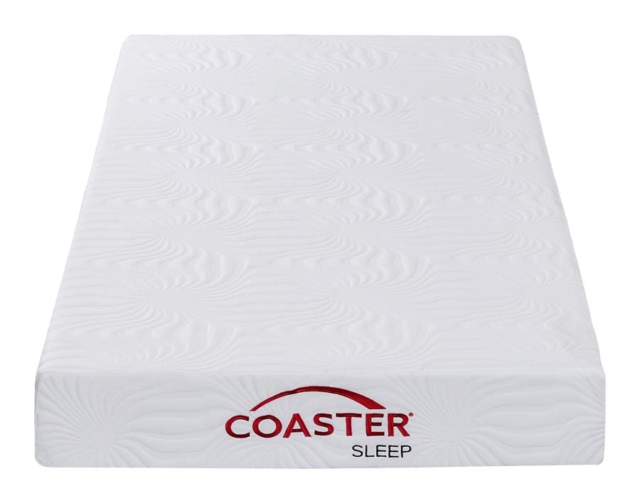 Keegan Twin Memory Foam Mattress White