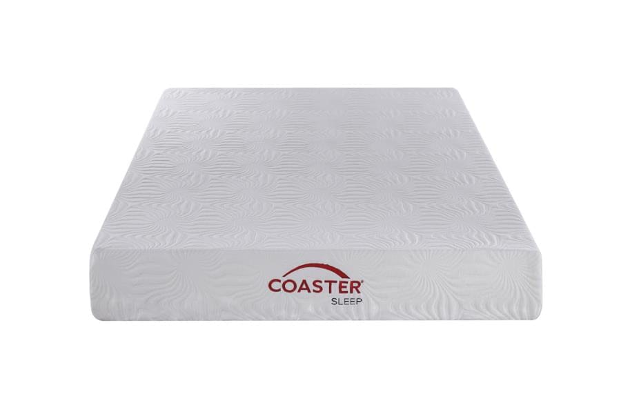 Key Eastern King Memory Foam Mattress White