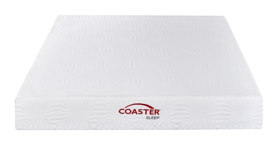 Key Eastern King Memory Foam Mattress White