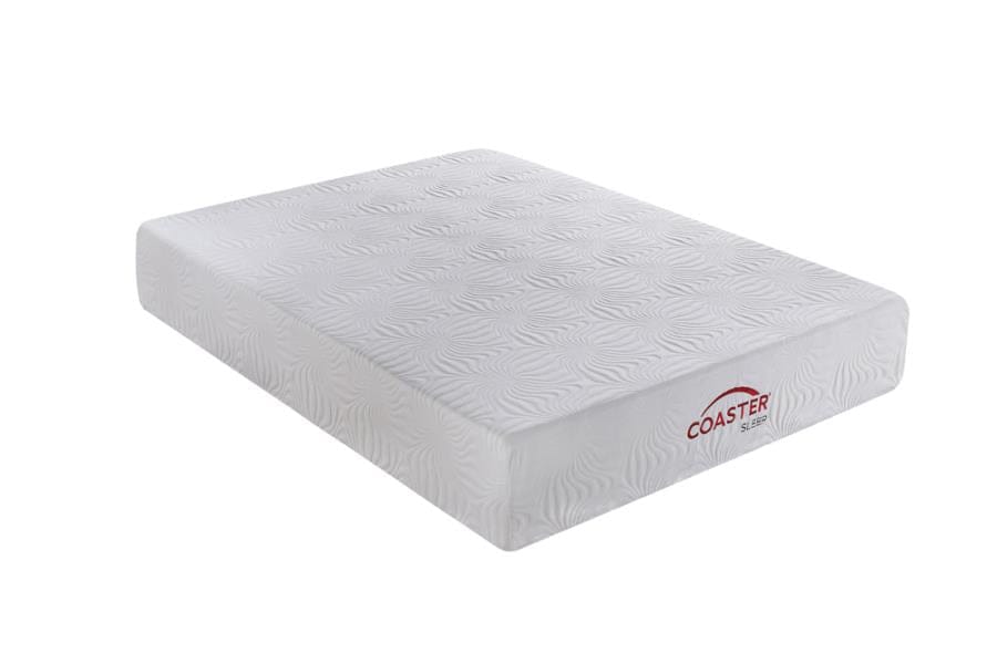 Ian California King Memory Foam Mattress White