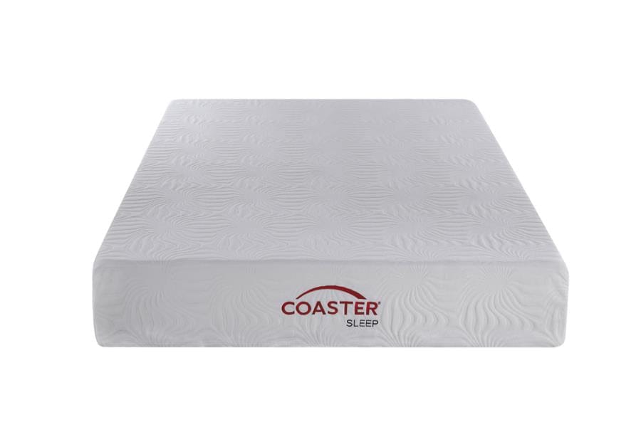 Ian California King Memory Foam Mattress White