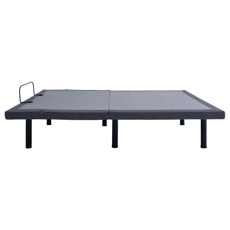 Clara Twin XL Adjustable Bed Base Grey and Black