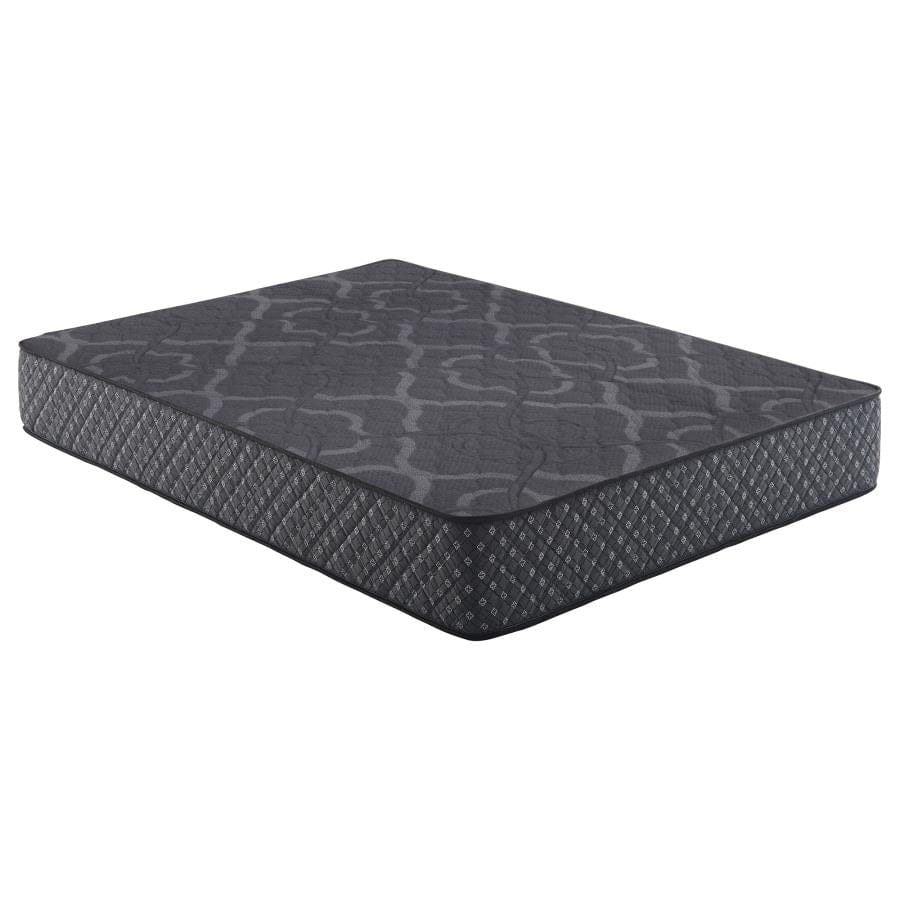 Bellamy 12" Twin Mattress Grey and Black