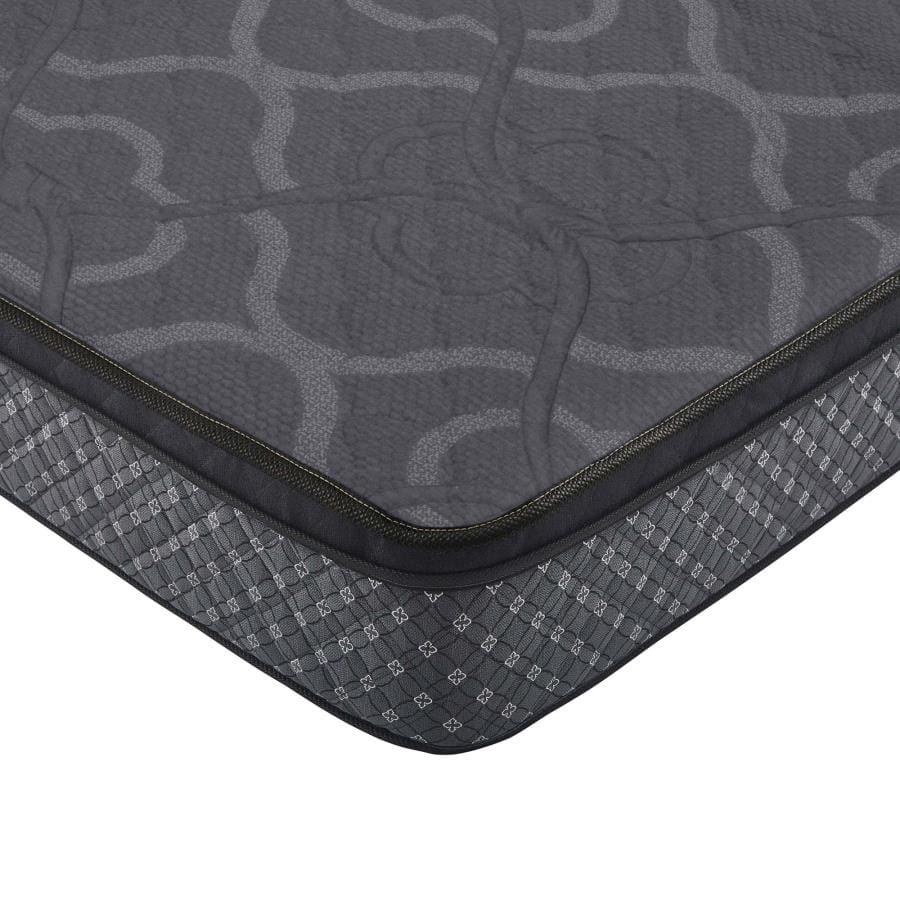 Bellamy 12" Full Mattress Grey and Black