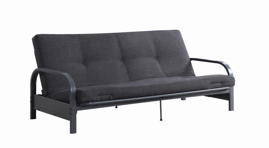Dean Futon Frame Dark Grey