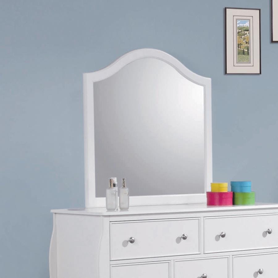 Dominique Dresser Mirror White