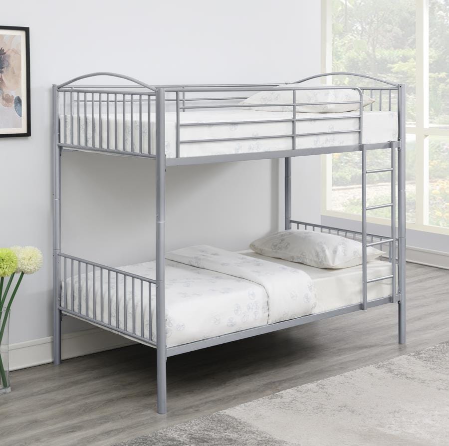 Anson Twin over Twin Bunk Bed with Ladder