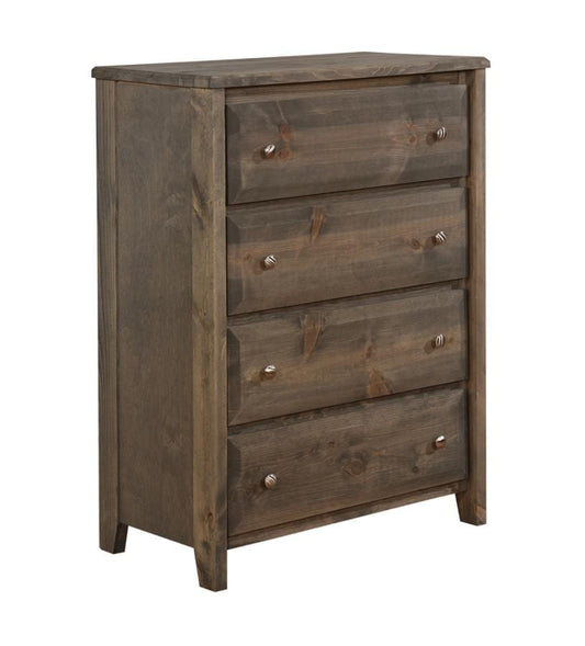 Wrangle Hill 4-drawer Chest Gun Smoke