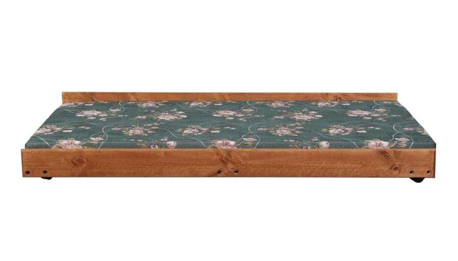 Wrangle Hill Trundle with Bunkie Mattress Amber Wash