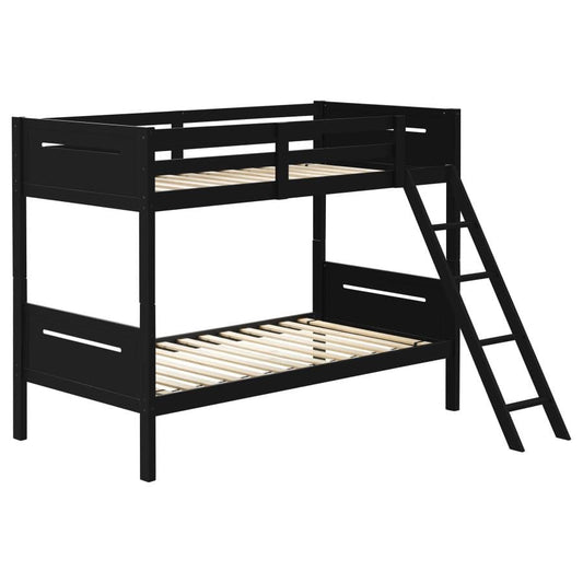 Littleton Littleton Twin/Twin Bunk Bed Black