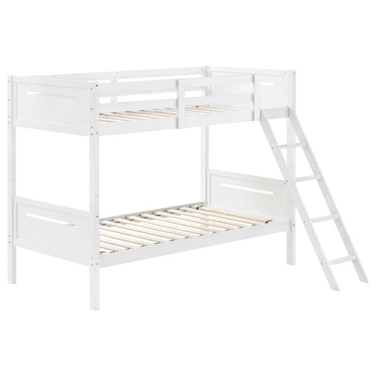 Littleton Twin/Twin Bunk Bed White