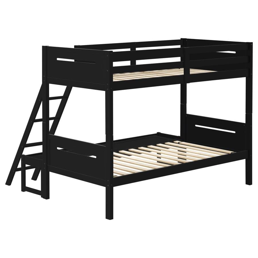 Littleton Littleton Twin/Full Bunk Bed Black