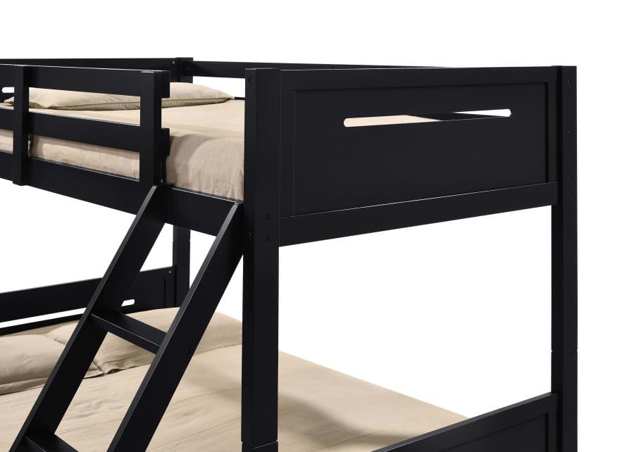 Littleton Littleton Twin/Full Bunk Bed Black