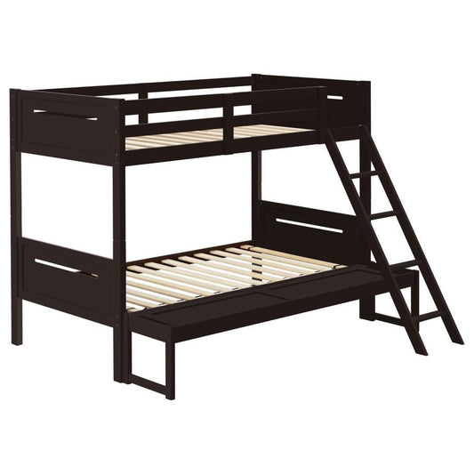 Littleton Littleton Twin/Full Bunk Bed Espresso