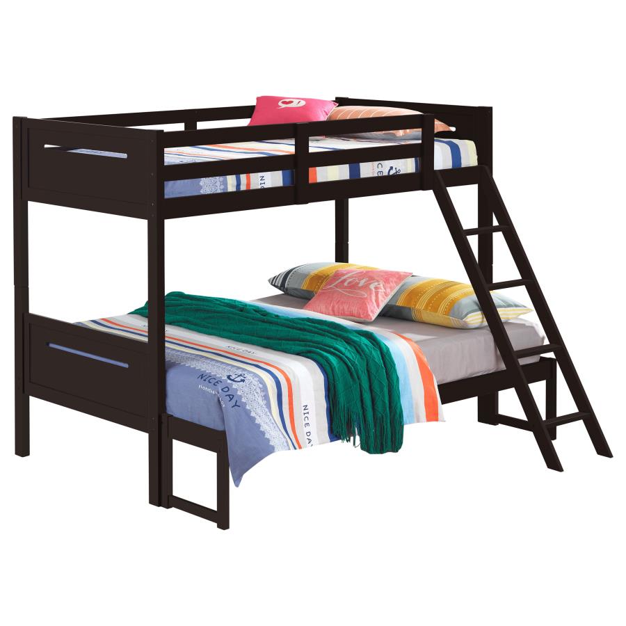 Littleton Littleton Twin/Full Bunk Bed Espresso