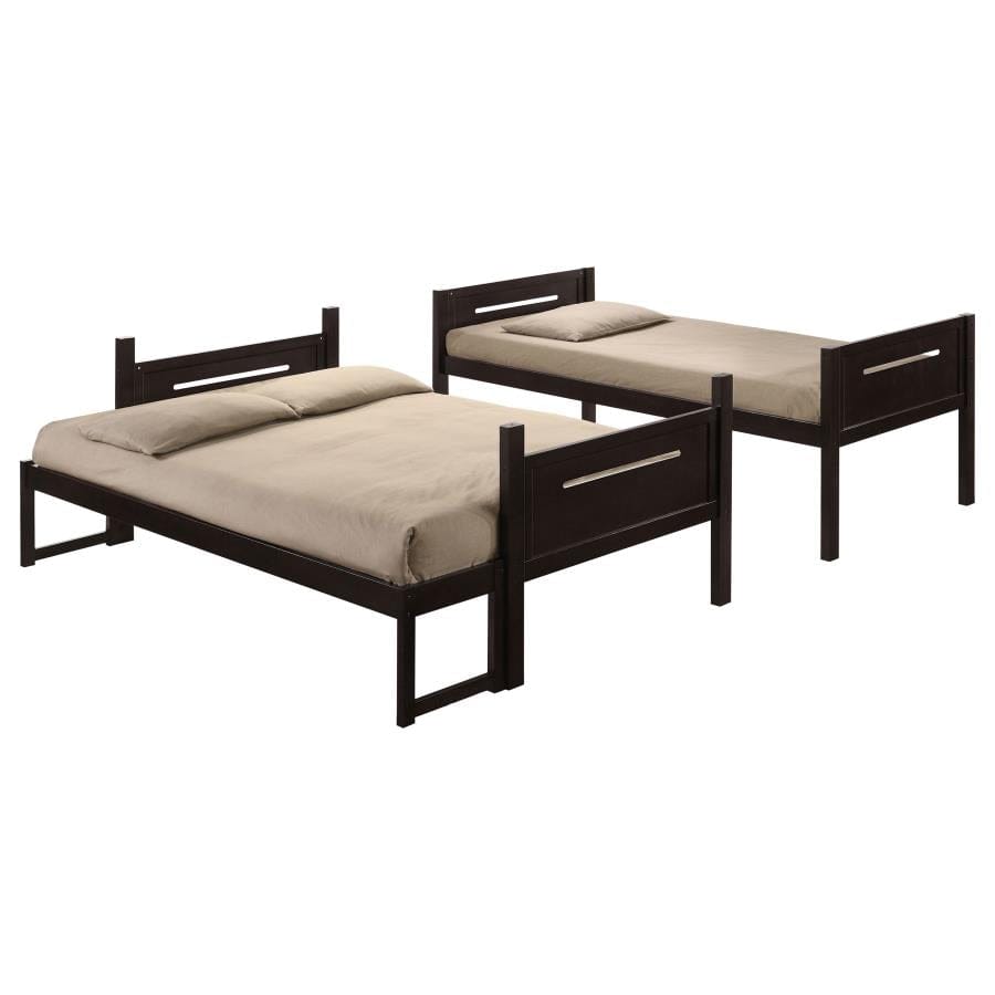 Littleton Littleton Twin/Full Bunk Bed Espresso